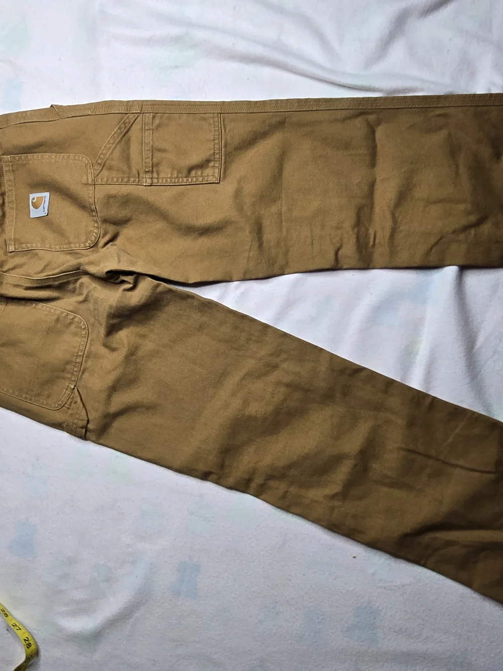 Carhartt Boys' Brown Straight-Leg Work Pants - Picture 6 of 6